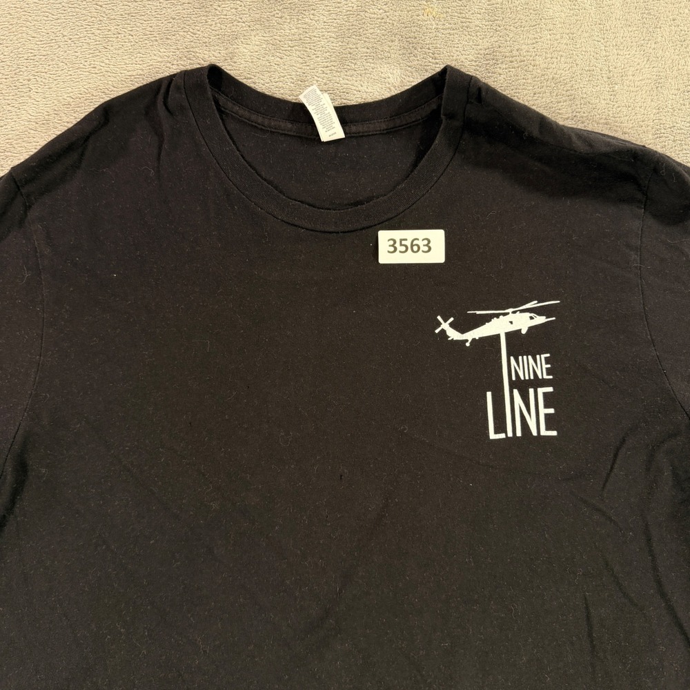 Nine Line T-Shirt Mens 2XL Black Weapons Are Part Of My Religion Patriot Graphic
